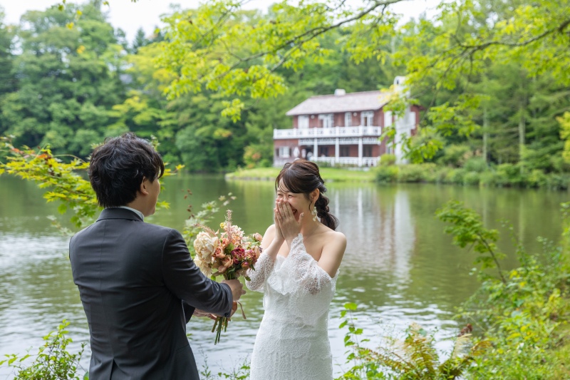 思わず口元を押さえて、大感激!