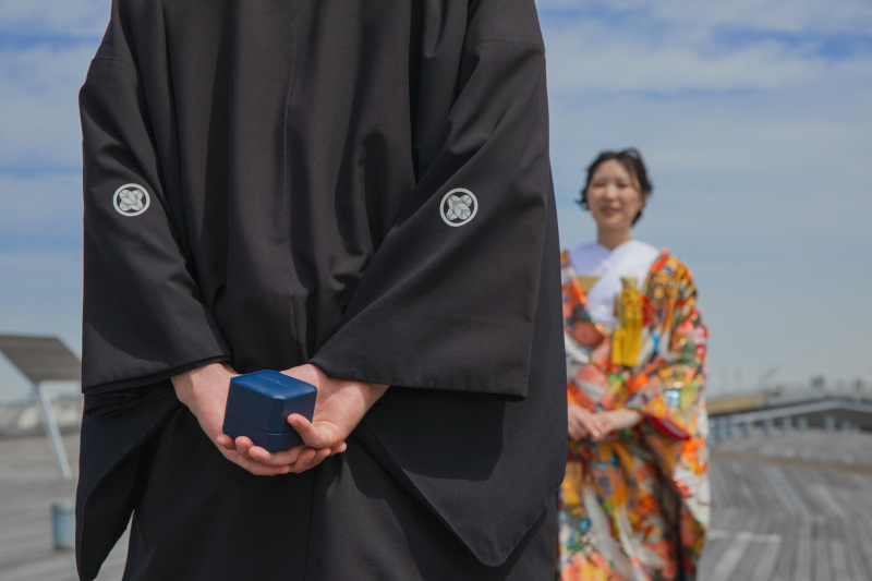 新郎様が持っているものは。。。