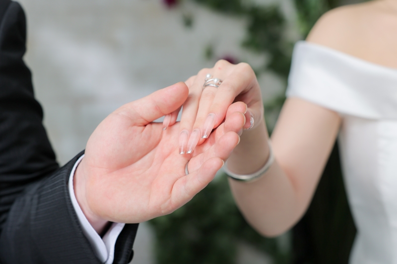 お手元のショット撮影します!