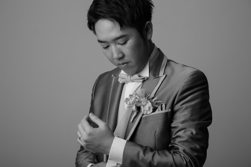 ご新郎様のソロショット！