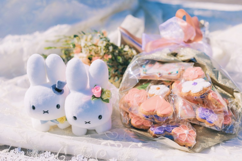 思い入れのある小物と一緒に