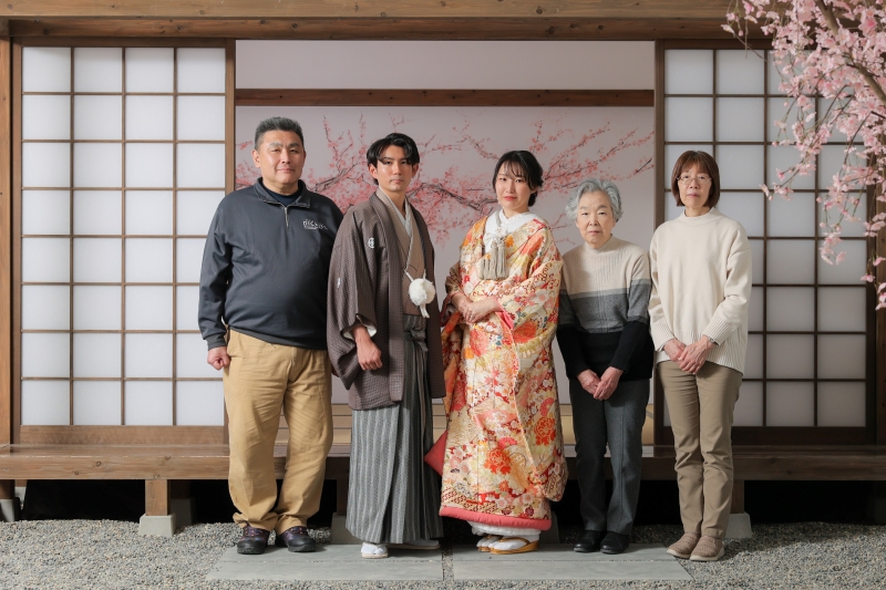 ご家族様とも一緒に撮影！