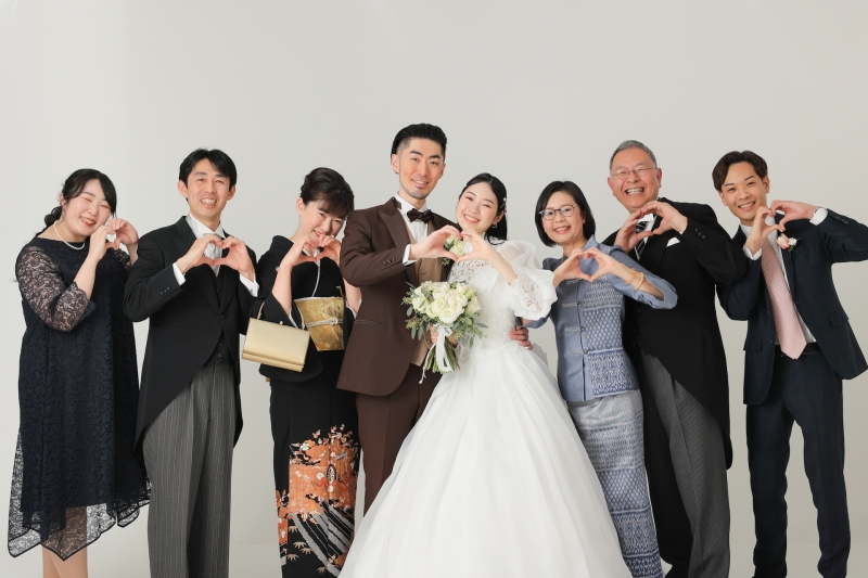 家族フォトウエディング