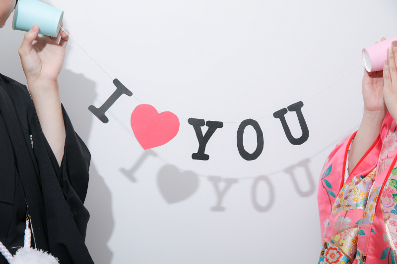 白壁だと影も可愛い!