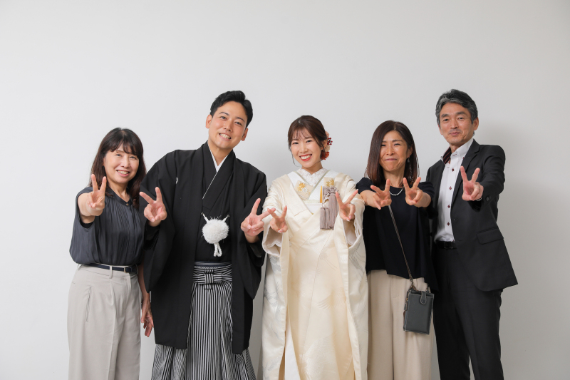 最後は皆様でピース!!