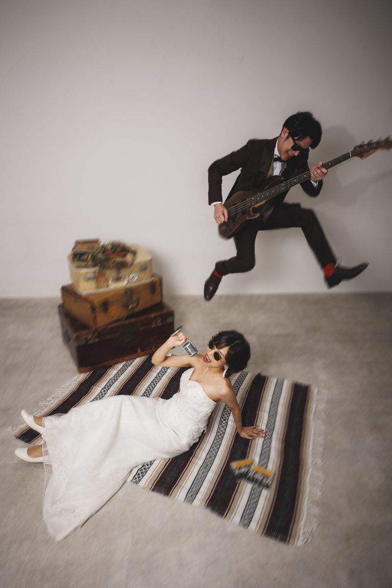 ロックに飾る洋装和装撮影♪