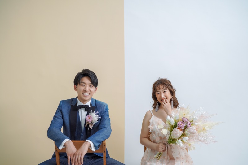 スタジオにある小物を使って♪