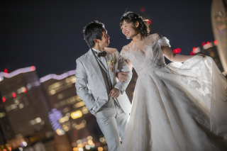 夜景といえばやはり「大桟橋]