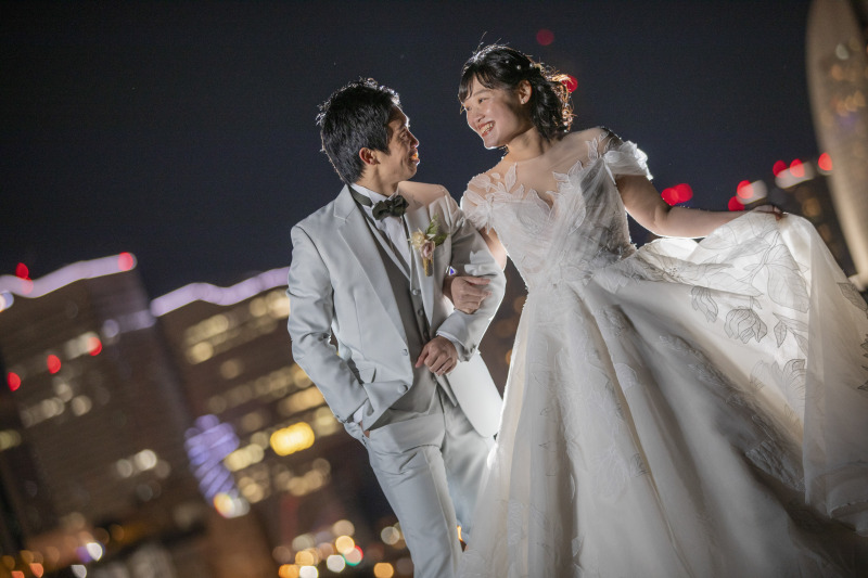 夜景といえばやはり「大桟橋]