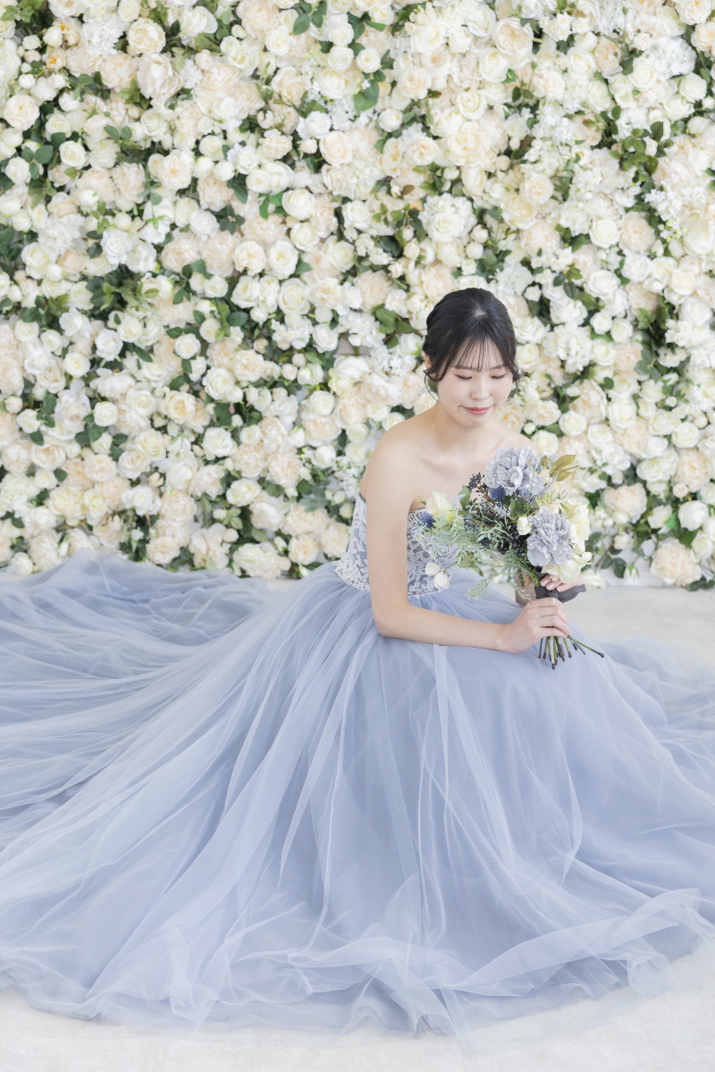 カラードレスのソロカット