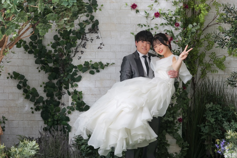 締めはお姫様抱っこで！