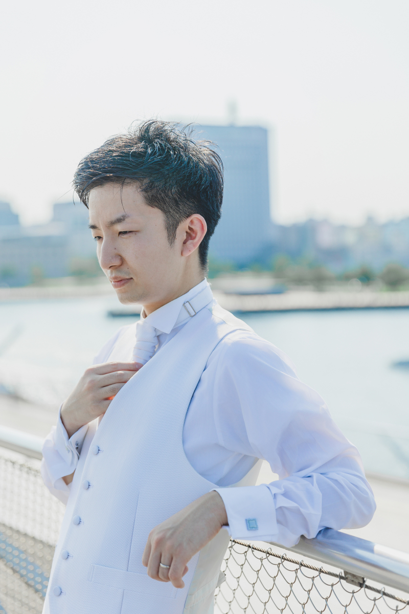 新郎様ソロショット