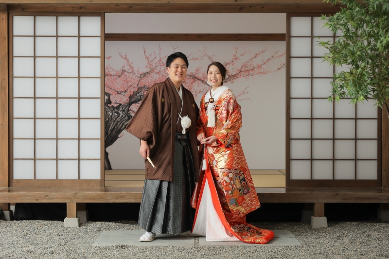 お二人の立ち姿!