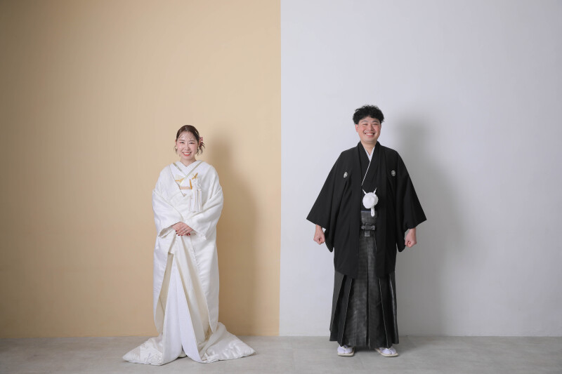 バイカラーの壁