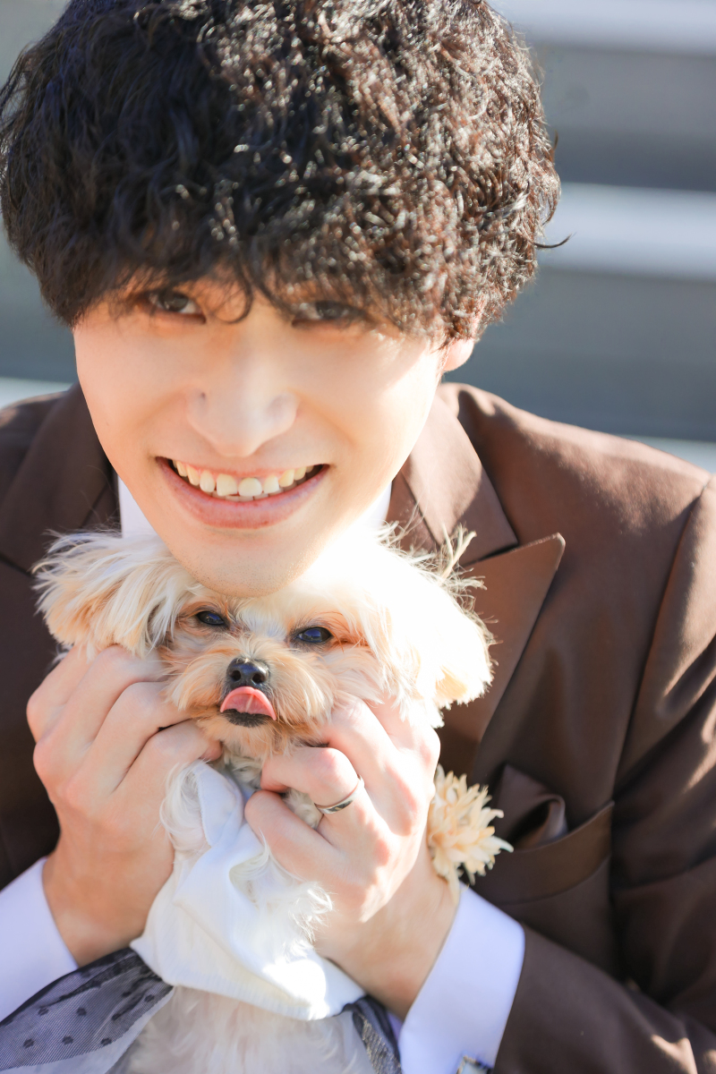 旦那さんもいい表情