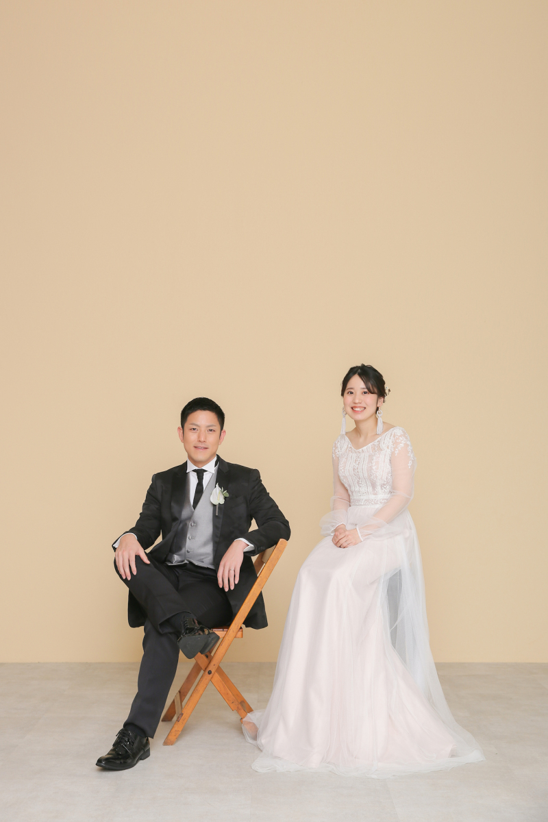 最後はベージュで♪