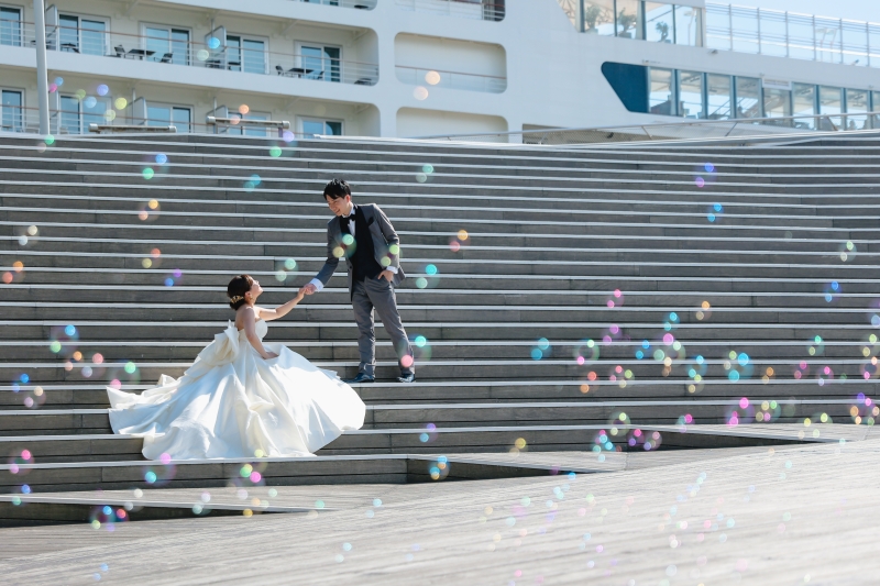 キラキラのしゃぼん