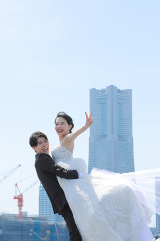【横浜の定番】＊大桟橋でフォトウエディング＊ By Tanizawa