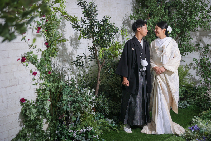 ガーデンでも撮影!