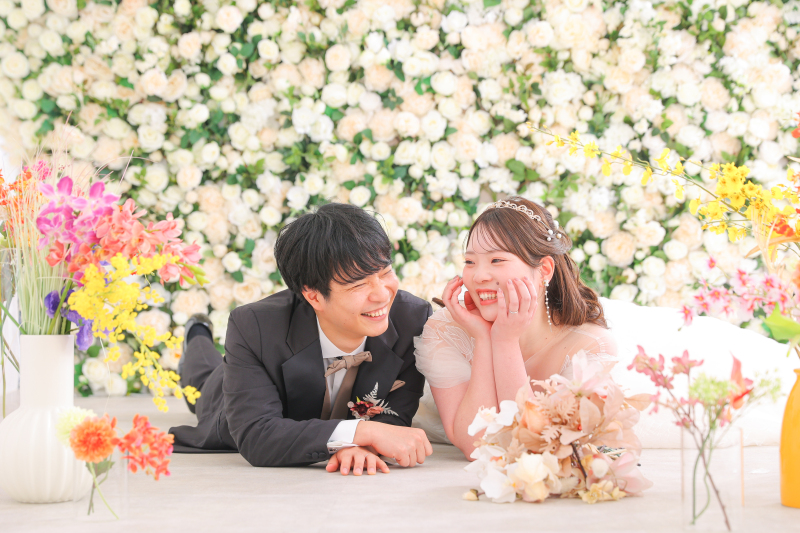 花に囲まれた、心ほどける瞬間