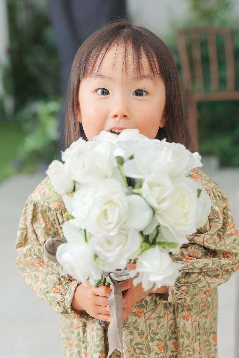 可愛いブーケガール♡