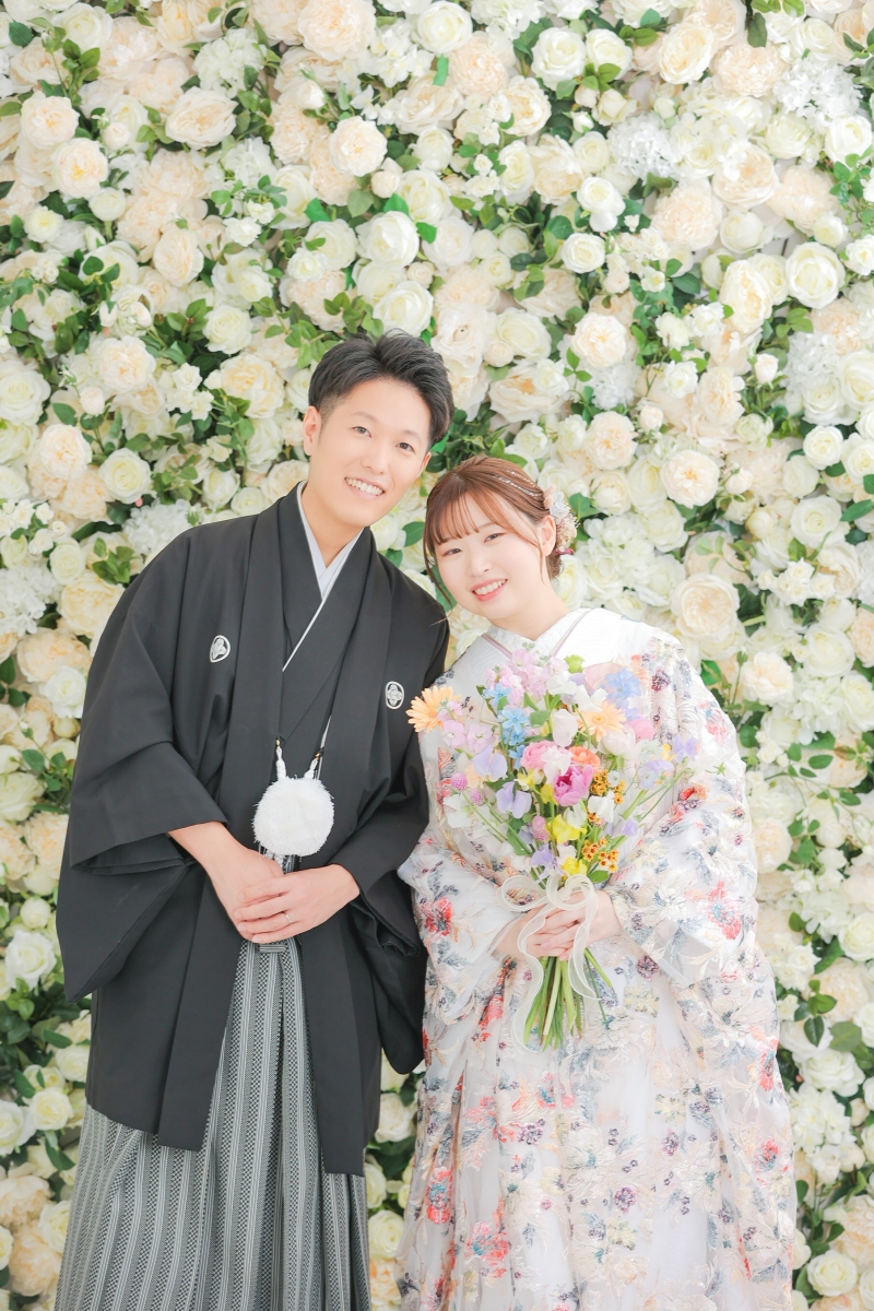 色打掛にチェンジ！