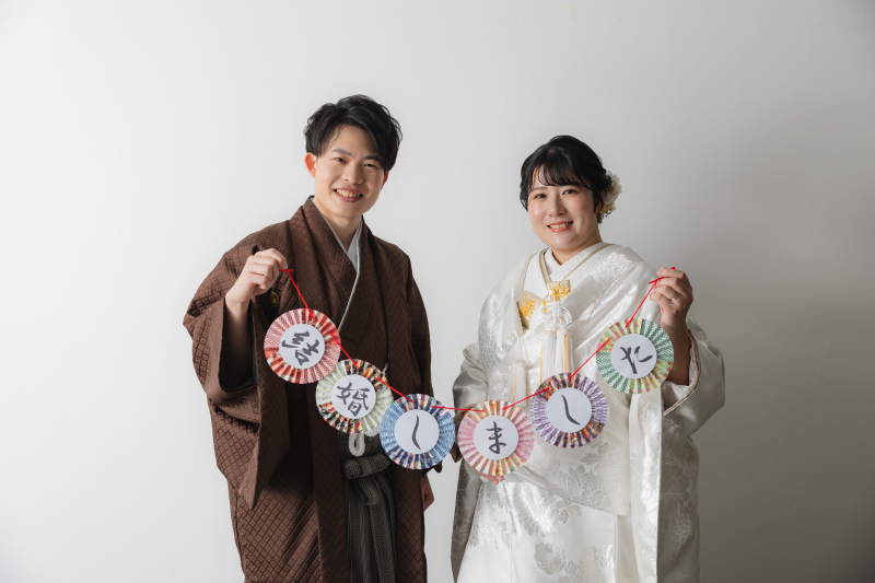 小物を使った撮影もできます!