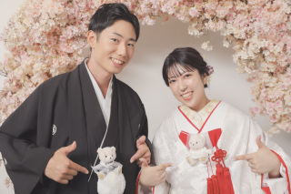 アイテムいっぱいの屋内庭園