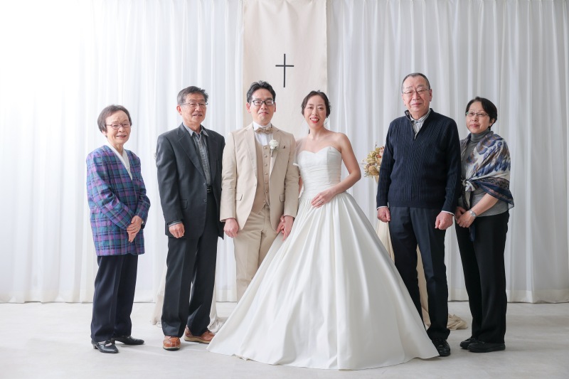 結婚式を挙げなくてもチャペルの雰囲気で撮れます!