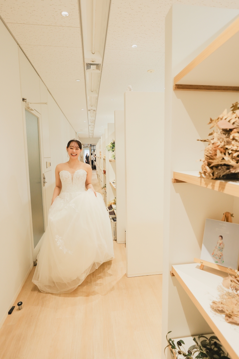 旦那さんの待つスタジオへ