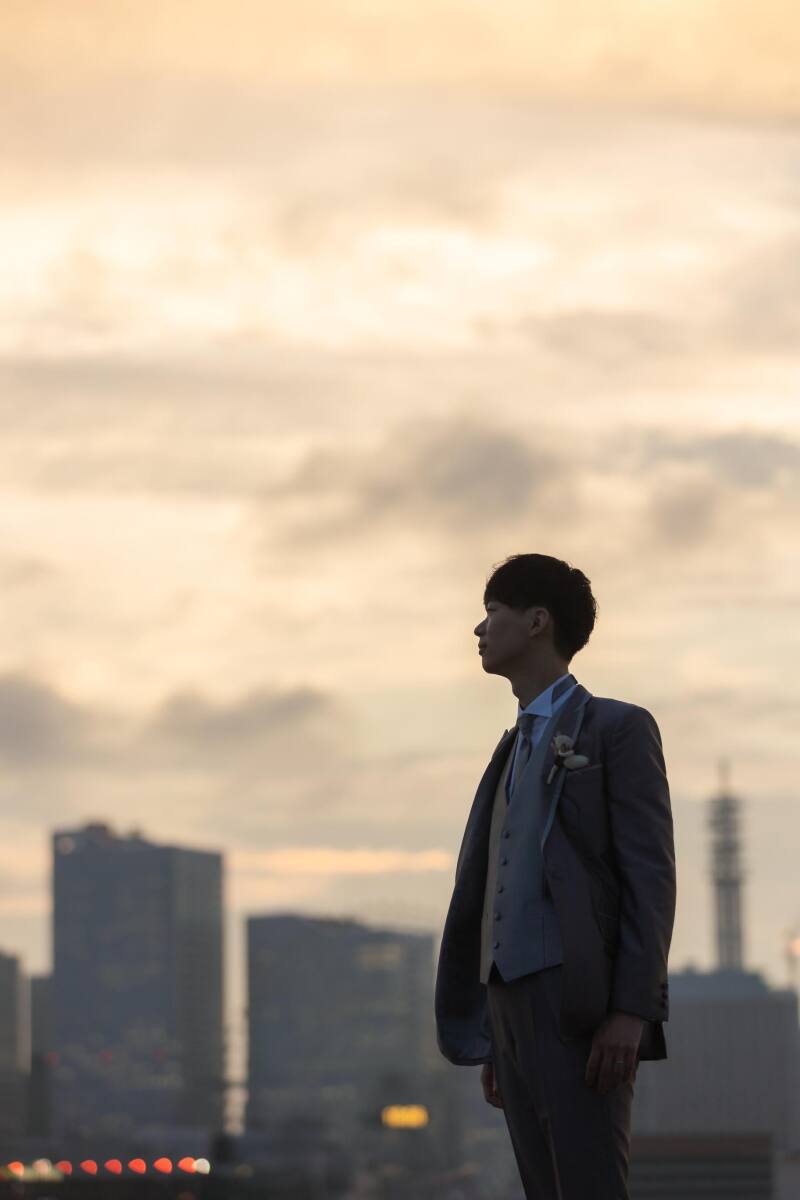 大桟橋夕景撮影9