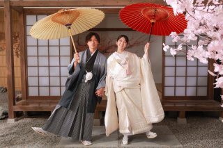 屋内庭園で動きのある写真を！