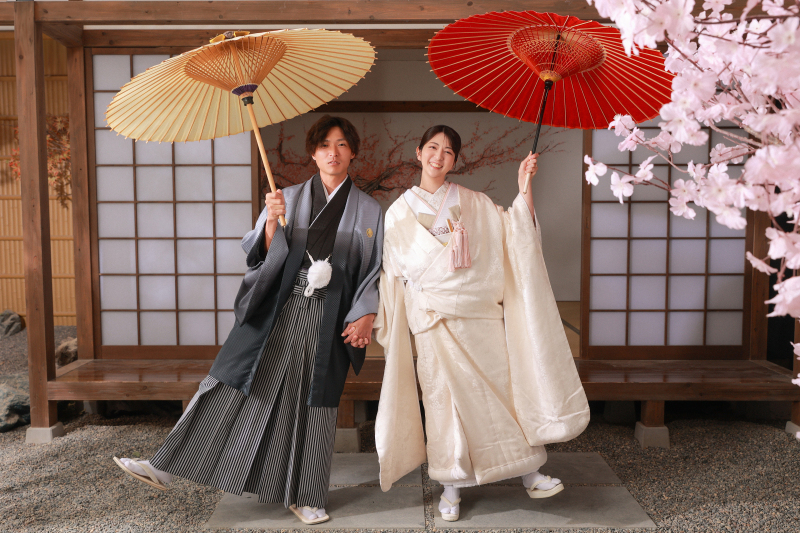 屋内庭園で動きのある写真を!