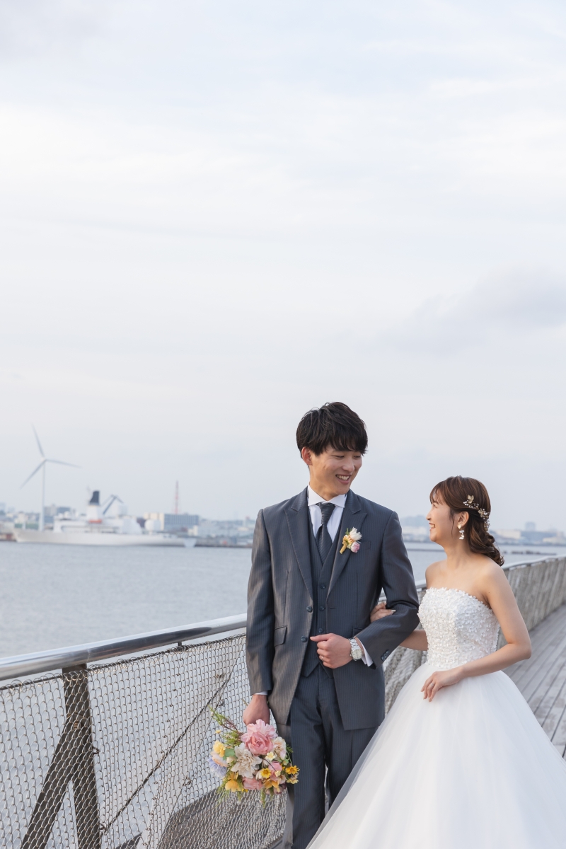 大桟橋での撮影!