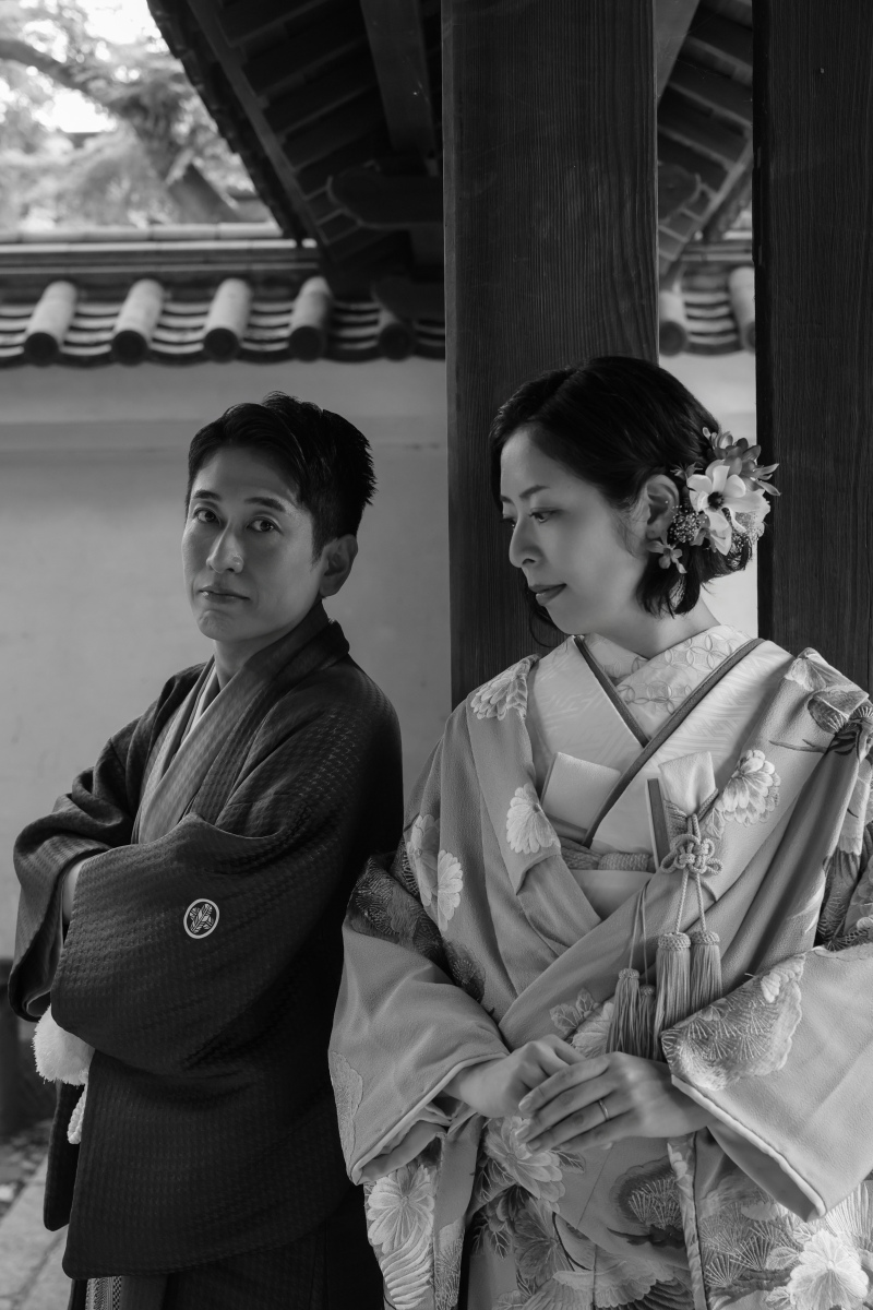 モノクロでシンプルに