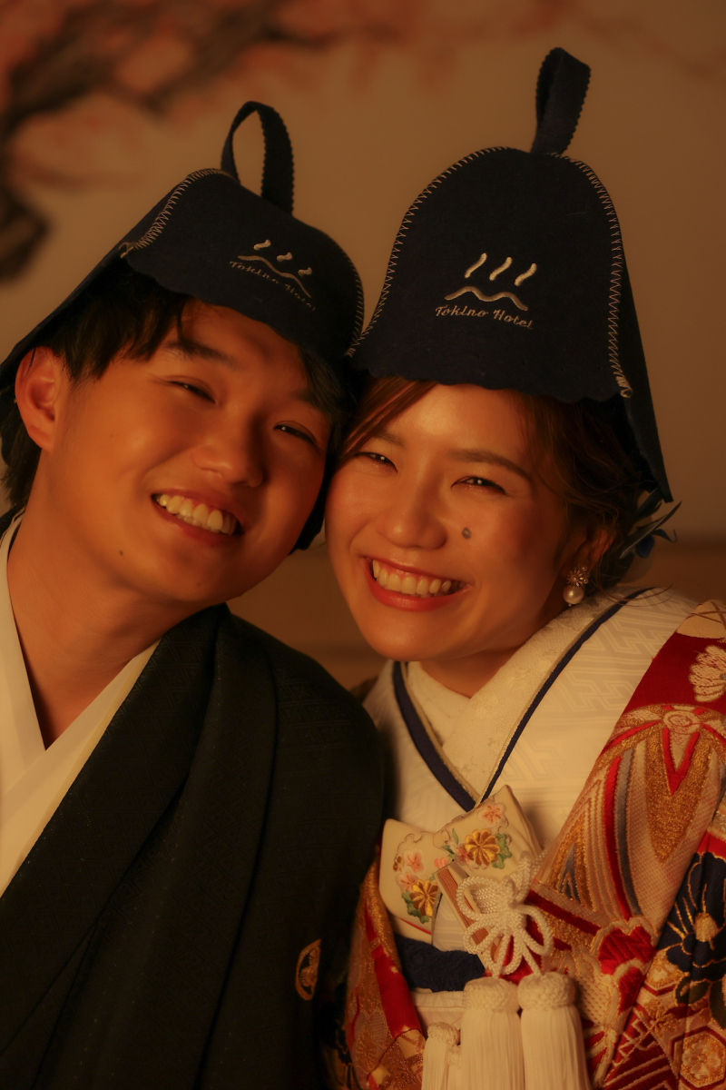 締めはニコニコ笑顔で