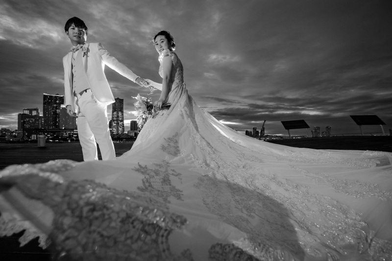 なびくトレーンも使って