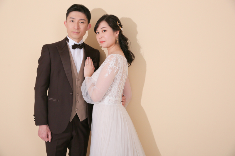 ポージングも変えて