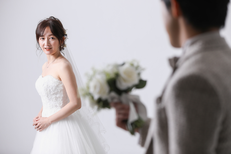 スタジオでも撮影はストーリー仕立てに！