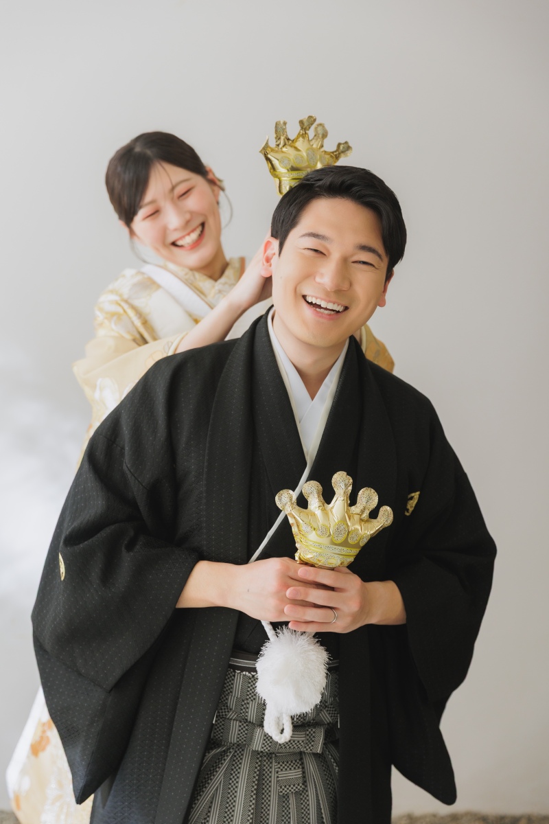 交代して、新郎様もキングに