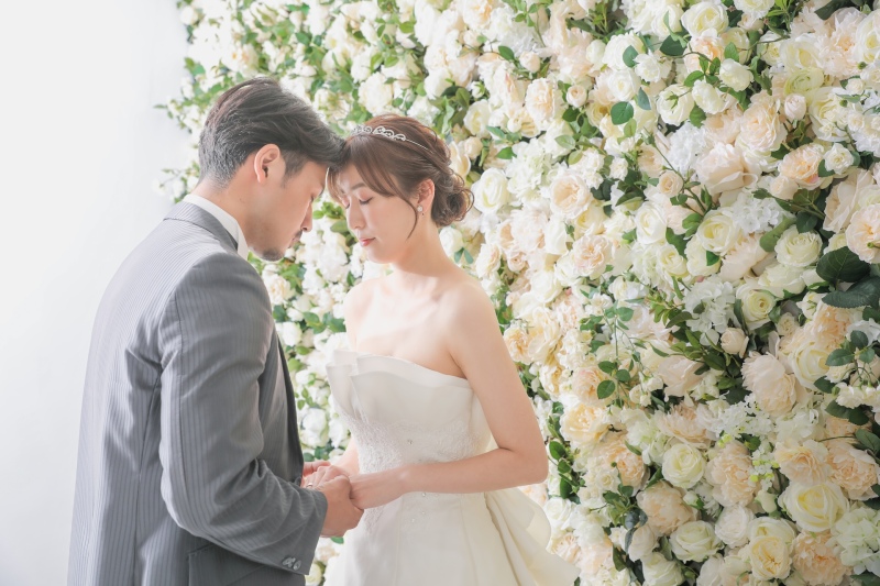 ふたりで見つめ合って