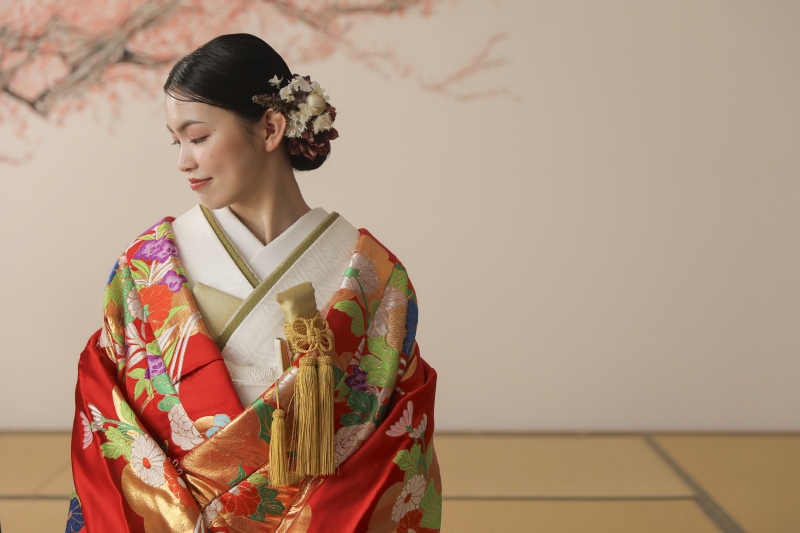 正座ショット。