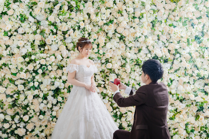 プロポーズの瞬間