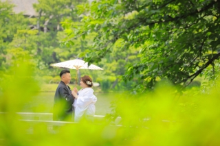 自然溢れる三渓園♪【和装ロケーション】