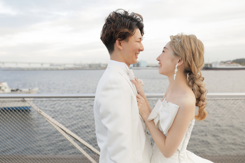 お互いの姿に感激!