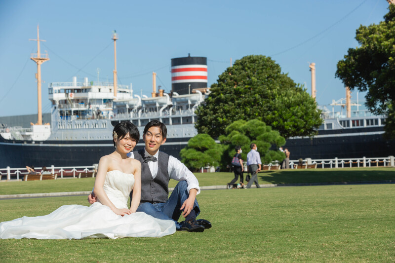 洋装ロケーション -山下公園-