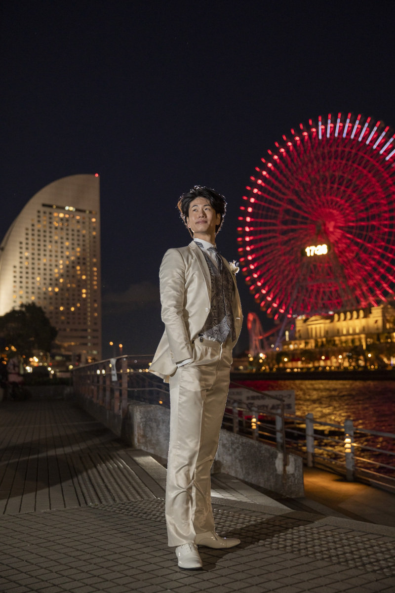 新郎様ソロショット