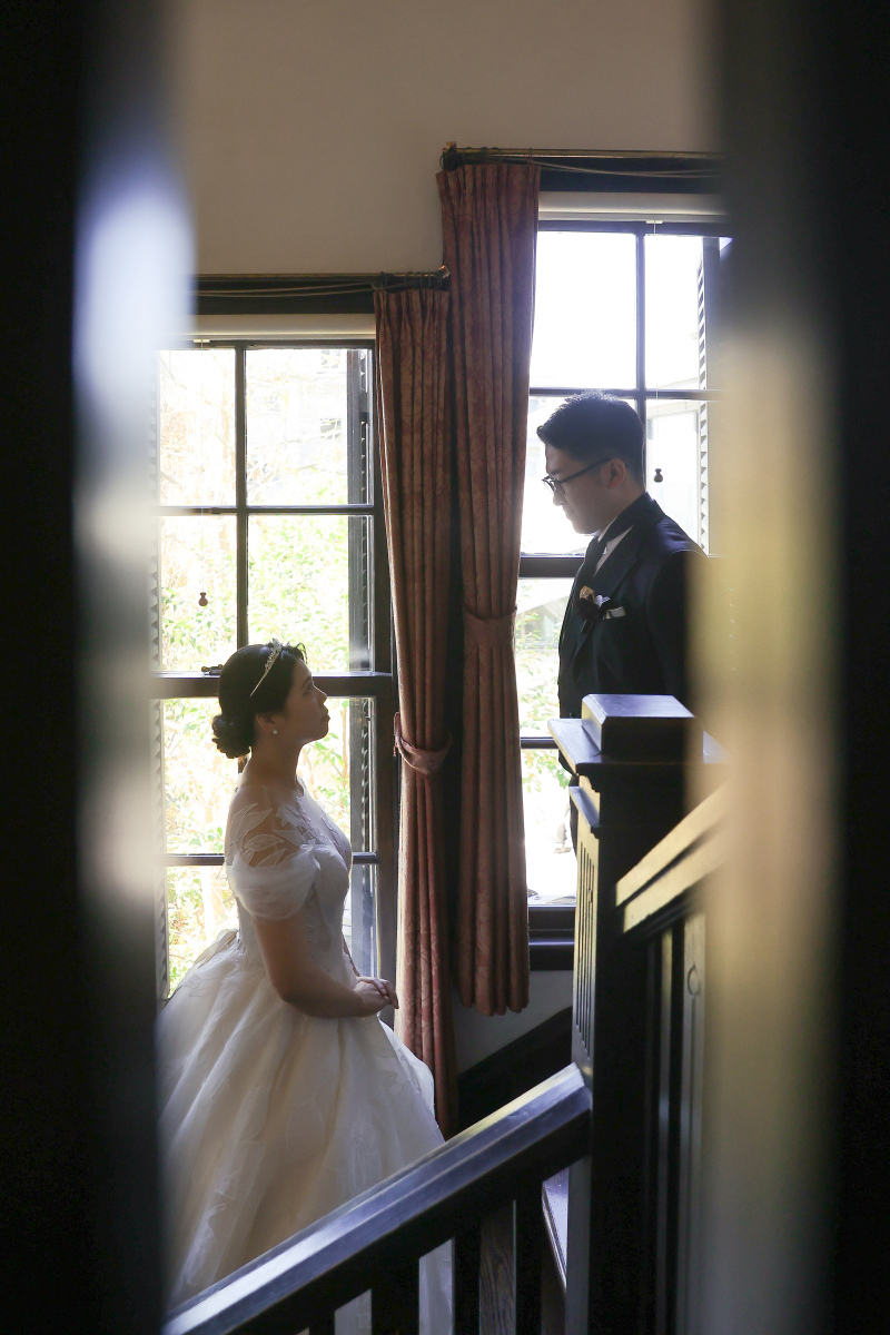 見つめ合うふたり