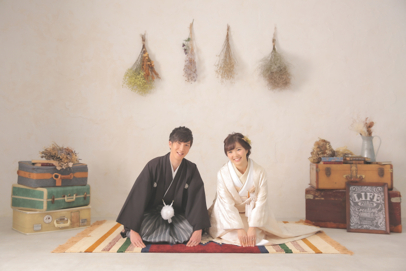 定番ポーズの正座カット！