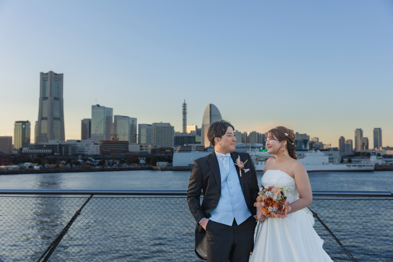 みなとみらいにて